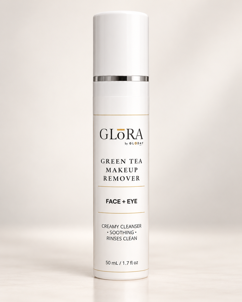 GLORA Green Tea Makeup Remover for face and eyes, 50 mL